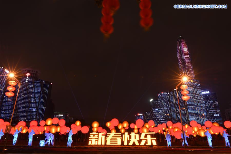 CHINA-SHENZHEN-SPRING FESTIVAL-LANTERN (CN)