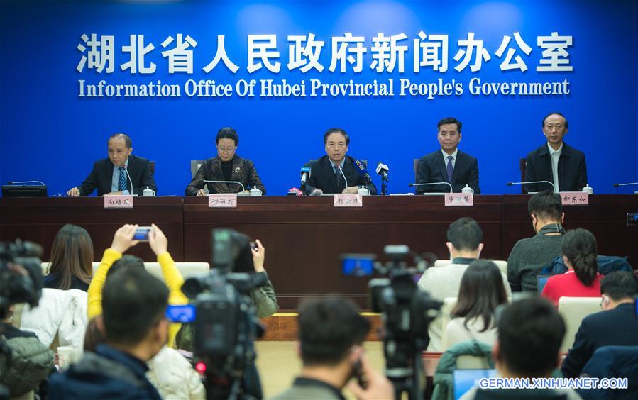 CHINA-HUBEI-NEW VIRAL PNEUMONIA-PRESS CONFERENCE (CN)
