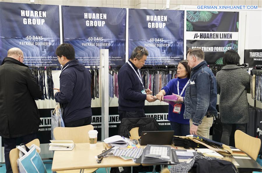 U.S.-NEW YORK-CHINA-TEXTILE AND APPAREL TRADE SHOW