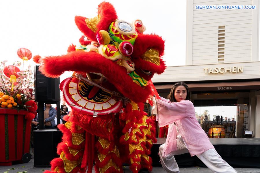 U.S.-LOS ANGELES-CHINESE LUNAR NEW YEAR-CELEBRATIONS