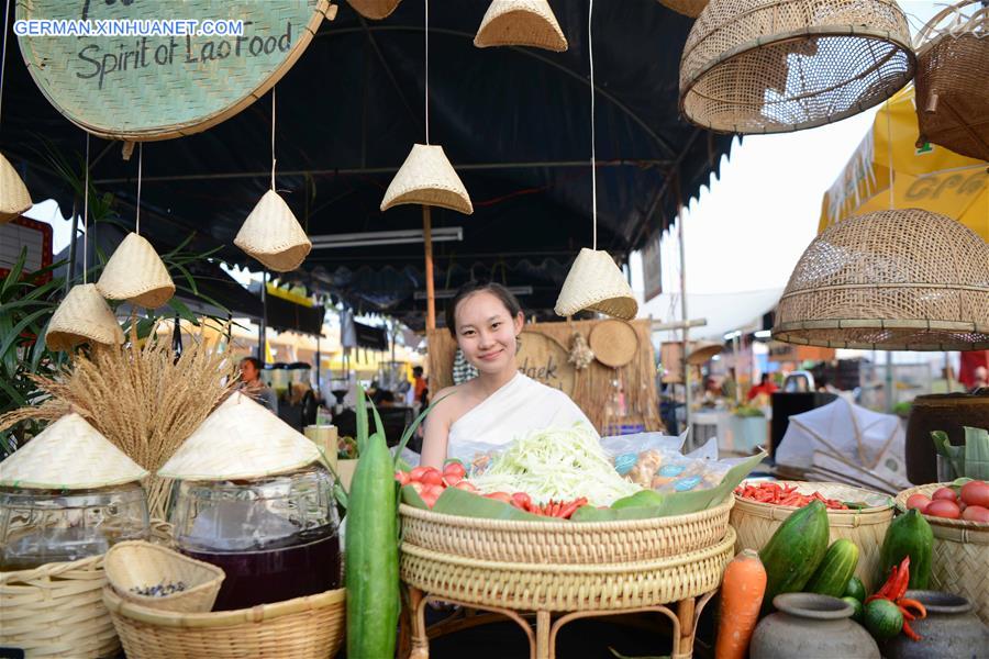 Lao Food Festival 2020 In Vientiane Ziehen Unternehmerinnen An Xinhua