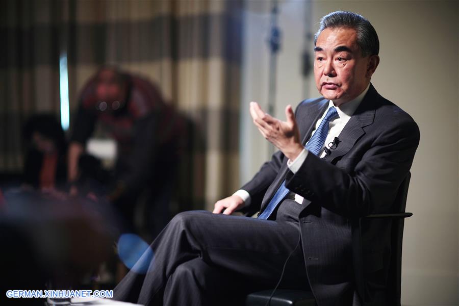 GERMANY-BERLIN-CHINESE FM-REUTERS-INTERVIEW