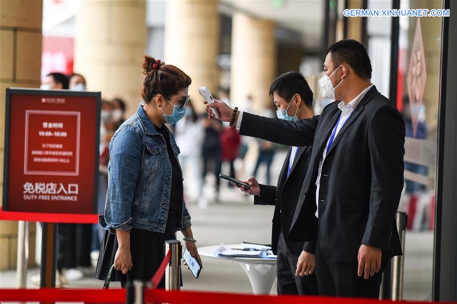 CHINA-HAINAN-HAIKOU-DUTY-FREE SHOP REOPEN (CN)