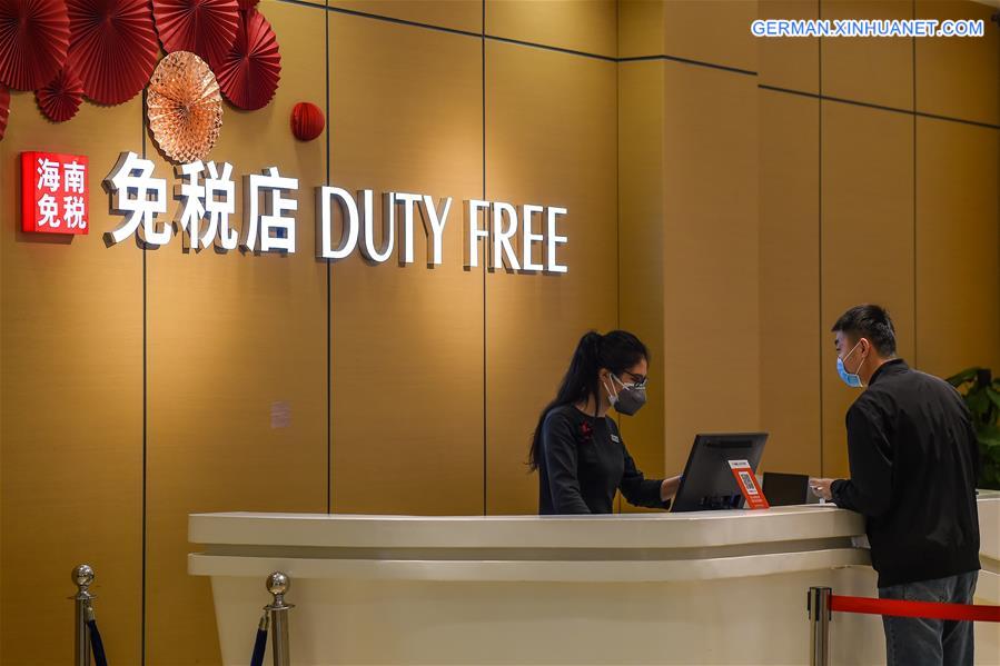 CHINA-HAINAN-HAIKOU-DUTY-FREE SHOP REOPEN (CN)
