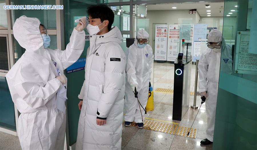 SOUTH KOREA-COVID-19-INFECTIONS