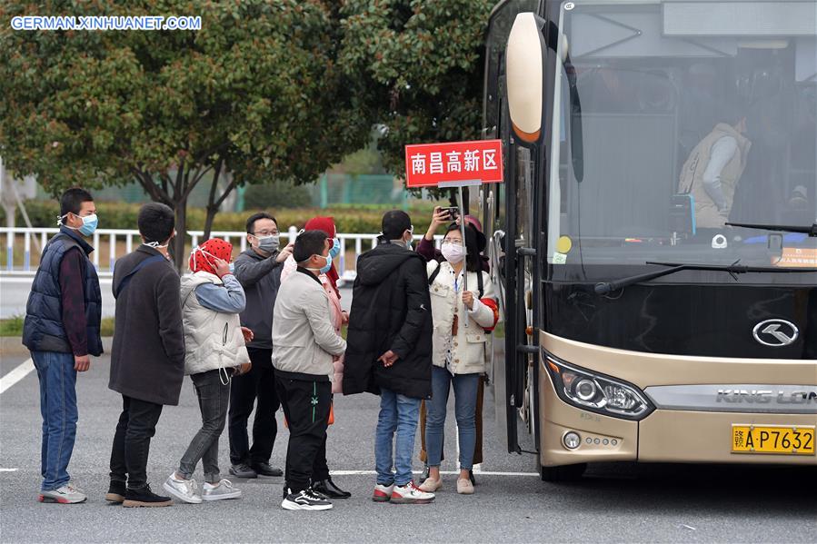 CHINA-JIANGXI-NANCHANG-MIGRANT WORKERS-BACK TO WORK (CN)