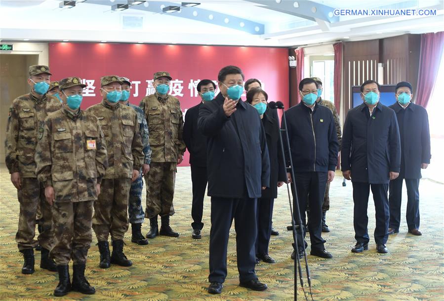 CHINA-WUHAN-XI JINPING-COVID-19-EPIDEMIC PREVENTION AND CONTROL-INSPECTION (CN)