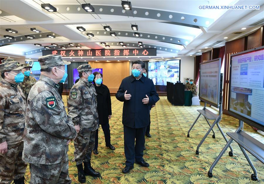 CHINA-WUHAN-XI JINPING-INSPECTION (CN)