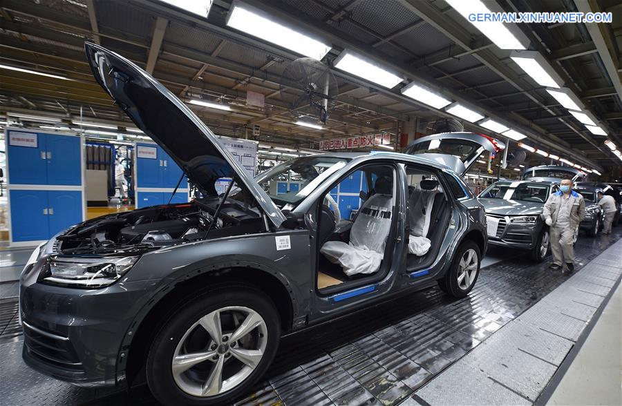 CHINA-CHANGCHUN-FAW-VOLKSWAGEN-FIRST QUARTER-SALES (CN)