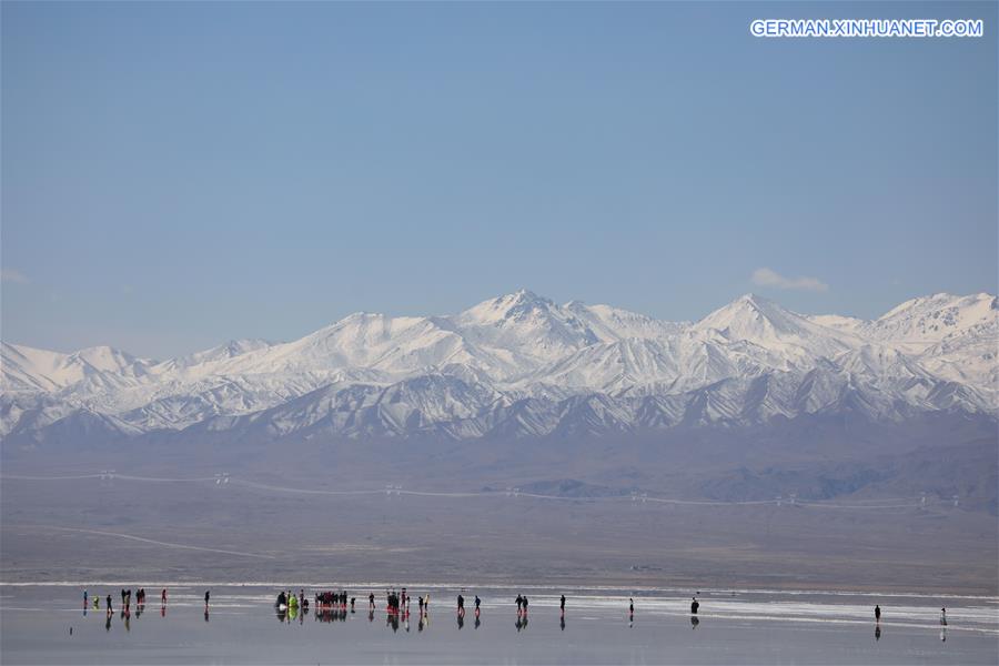 CHINA-QINGHAI-WULAN-CAKA SALT LAKE-REOPENING (CN)