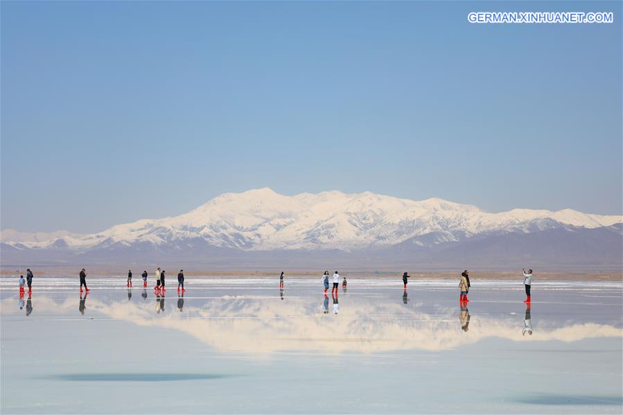 CHINA-QINGHAI-WULAN-CAKA SALT LAKE-REOPENING (CN)