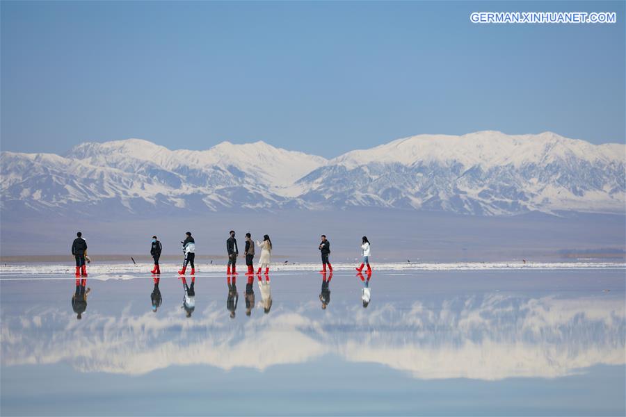 CHINA-QINGHAI-WULAN-CAKA SALT LAKE-REOPENING (CN)