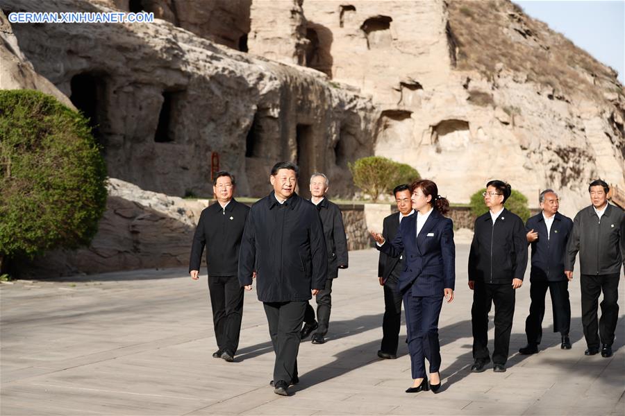 CHINA-SHANXI-DATONG-XI JINPING-INSPECTION (CN)