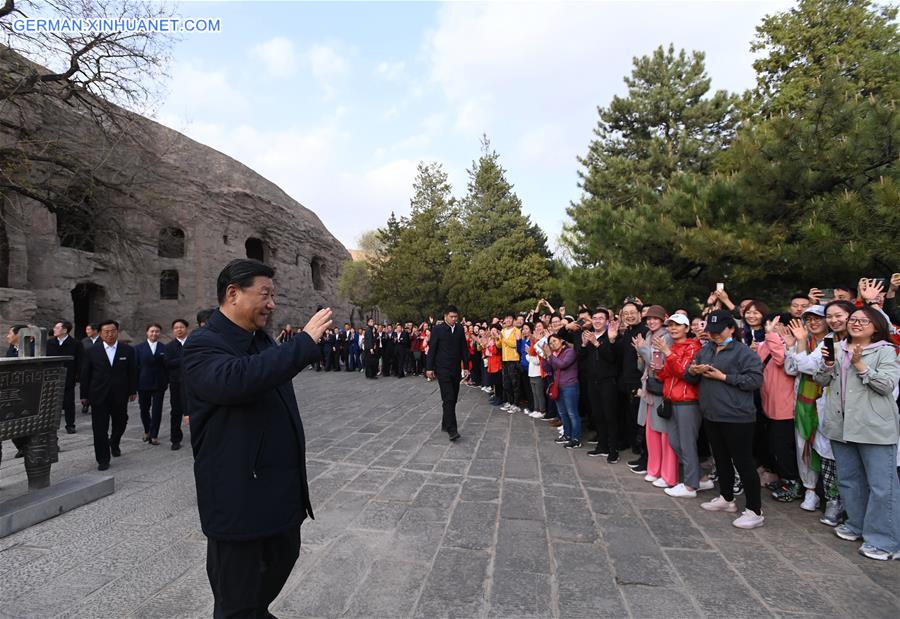 CHINA-SHANXI-DATONG-XI JINPING-INSPECTION (CN)