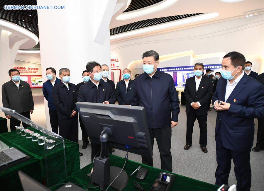 CHINA-SHANXI-TAIYUAN-XI JINPING-INSPECTION (CN)