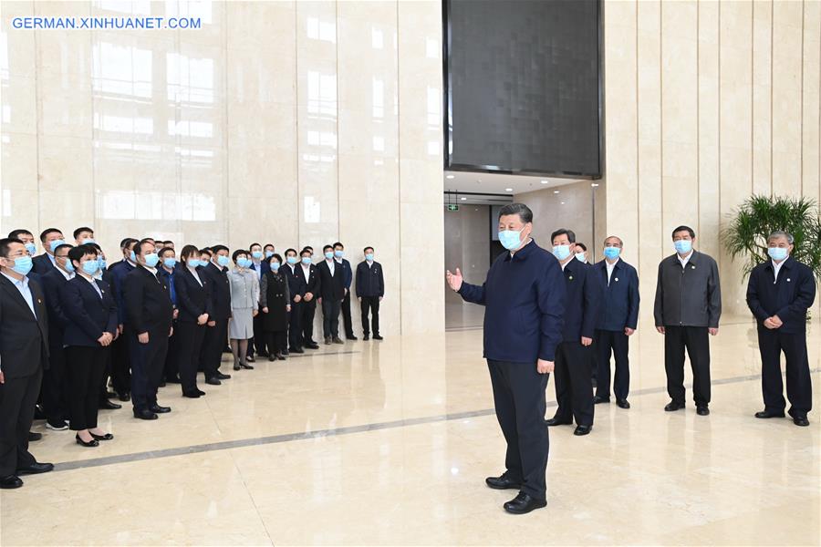 CHINA-SHANXI-TAIYUAN-XI JINPING-INSPECTION (CN)