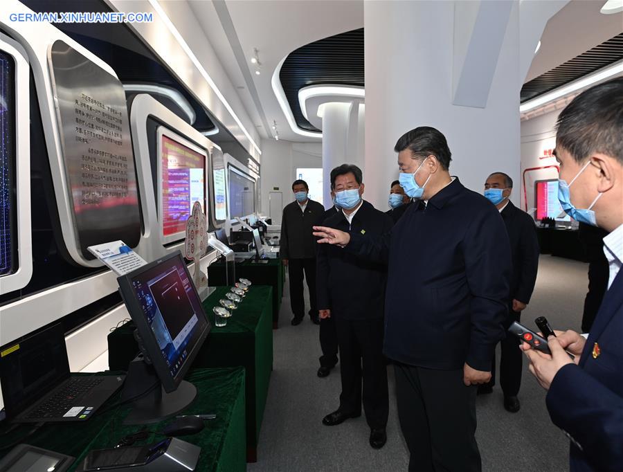 CHINA-SHANXI-TAIYUAN-XI JINPING-INSPECTION (CN)