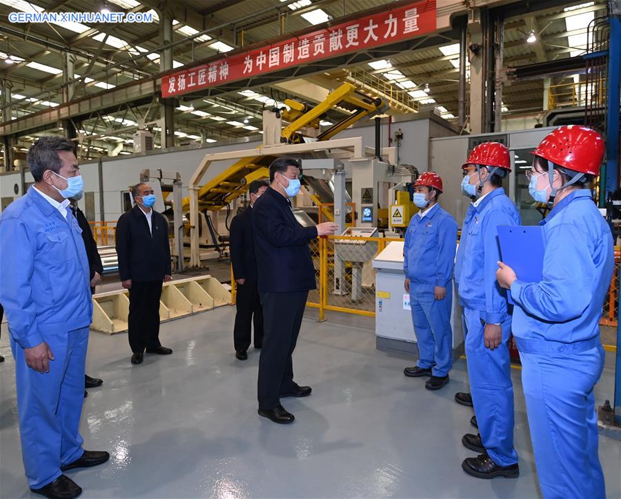 CHINA-SHANXI-TAIYUAN-XI JINPING-INSPECTION (CN)