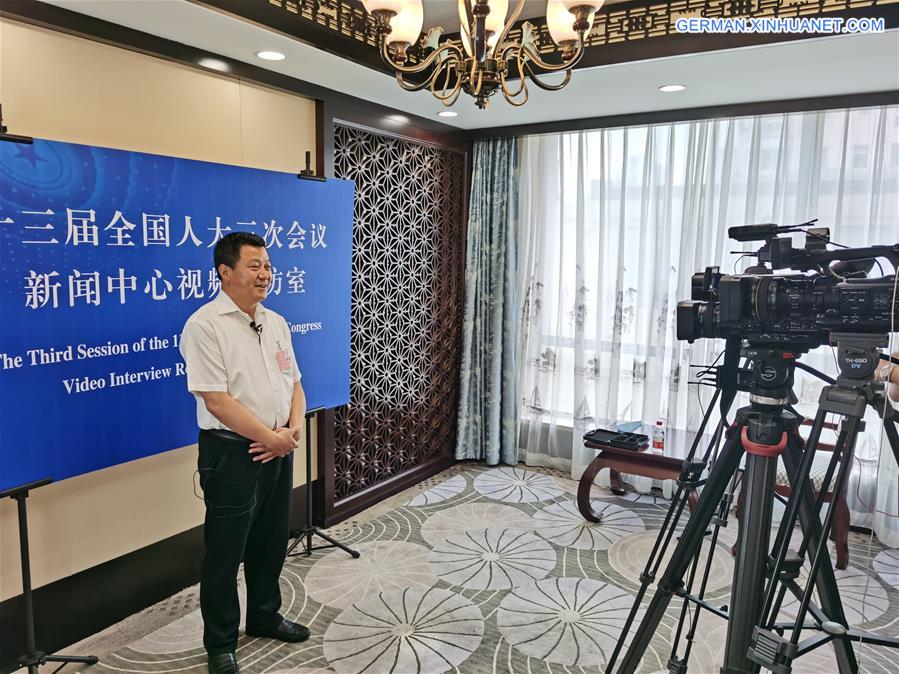 CHINA-BEIJING-NPC-HUBEI DELEGATION-DEPUTIES-INTERVIEW (CN)