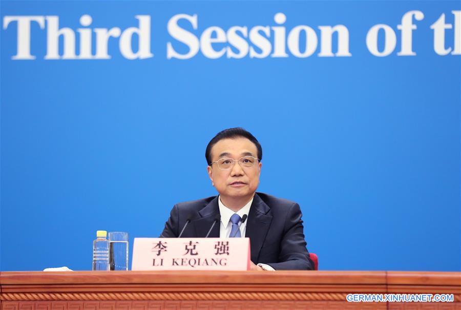 (TWO SESSIONS)CHINA-BEIJING-PREMIER-PRESS CONFERENCE (CN)