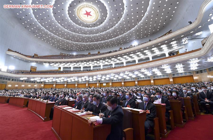 (TWO SESSIONS)CHINA-BEIJING-NPC-ANNUAL SESSION-CLOSING MEETING (CN)