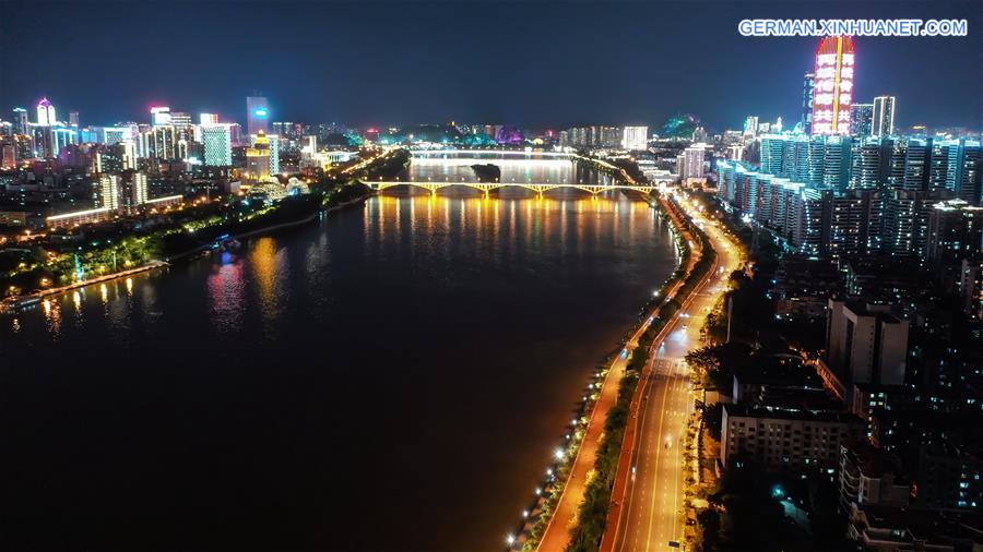 CHINA-GUANGXI-LIUZHOU-NIGHT VIEW (CN)