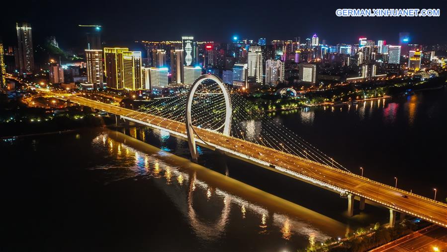 CHINA-GUANGXI-LIUZHOU-NIGHT VIEW (CN)