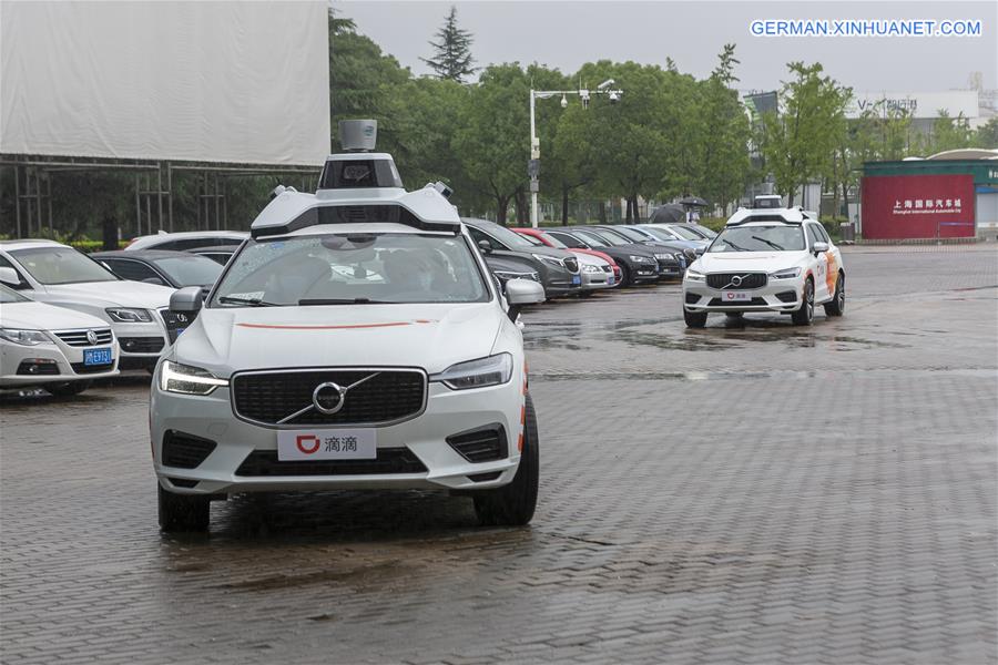 CHINA-SHANGHAI-SELF-DRIVING RIDE SERVICE (CN)