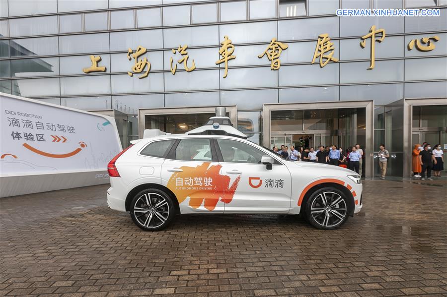 CHINA-SHANGHAI-SELF-DRIVING RIDE SERVICE (CN)