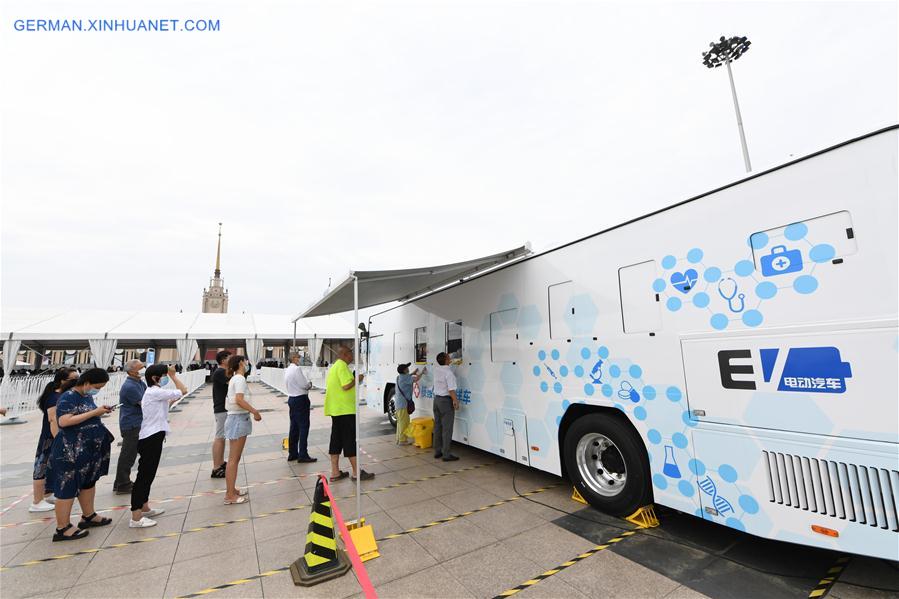 CHINA-BEIJING-COVID-19-MOBILE TESTING VEHICLE (CN)
