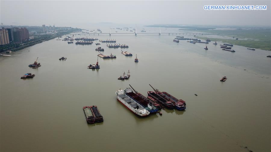 CHINA-HUNAN-DONGTING LAKE-HIGH WATER LEVEL (CN)