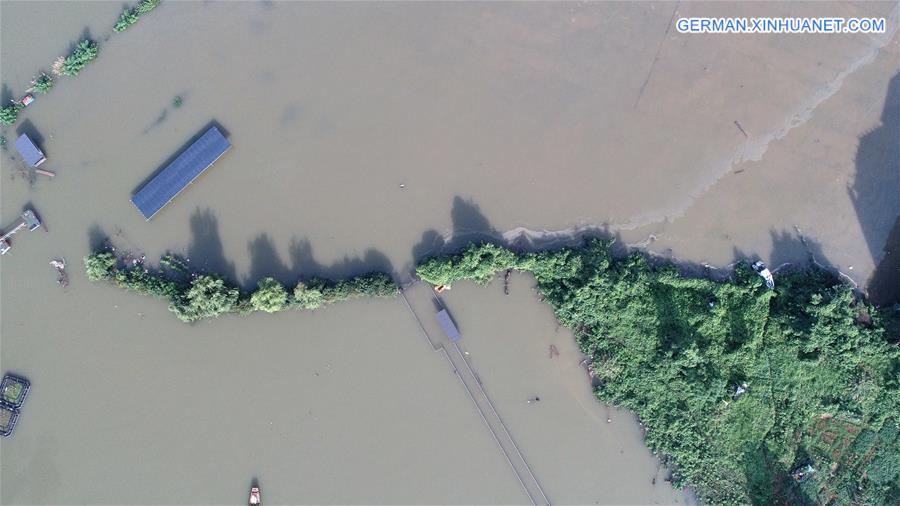 CHINA-JIANGXI-POYANG LAKE-RECORD-HIGH WATER LEVEL (CN)