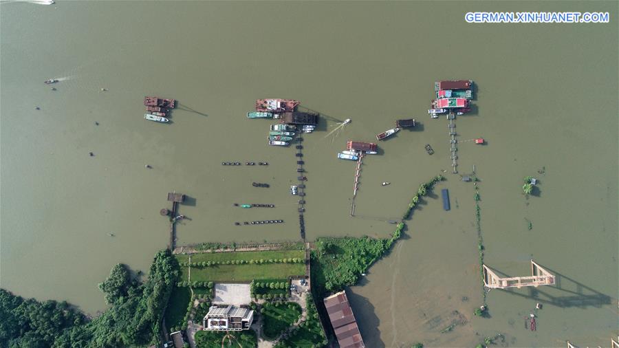 CHINA-JIANGXI-POYANG LAKE-RECORD-HIGH WATER LEVEL (CN)