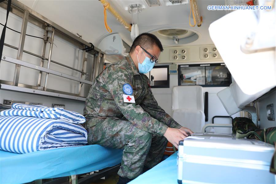 LEBANON-BEIRUT-CHINESE PEACEKEEPING FORCES-MEDICAL AID
