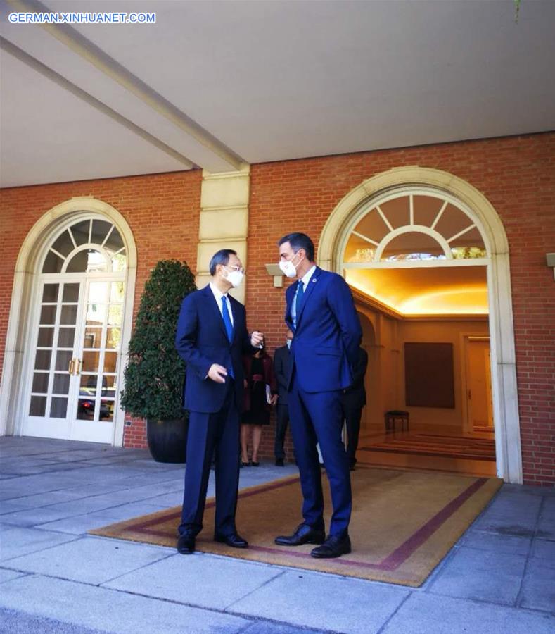SPAIN-MADRID-PM-CHINA-YANG JIECHI-MEETING