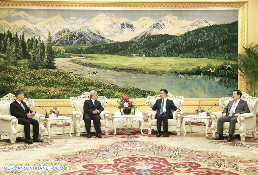 CHINA-BEIJING-HAN ZHENG-MACAO-MEETING (CN)