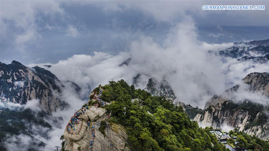 CHINA-SHAANXI-WEINAN-MOUNT HUASHAN-SCENERY (CN)