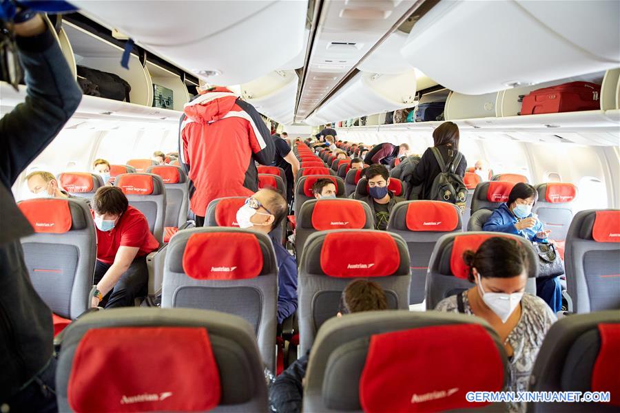 AUSTRIA-SCHWECHAT-AUSTRIAN AIRLINES-PASSENGER FLIGHTS TO SHANGHAI-RESUMPTION