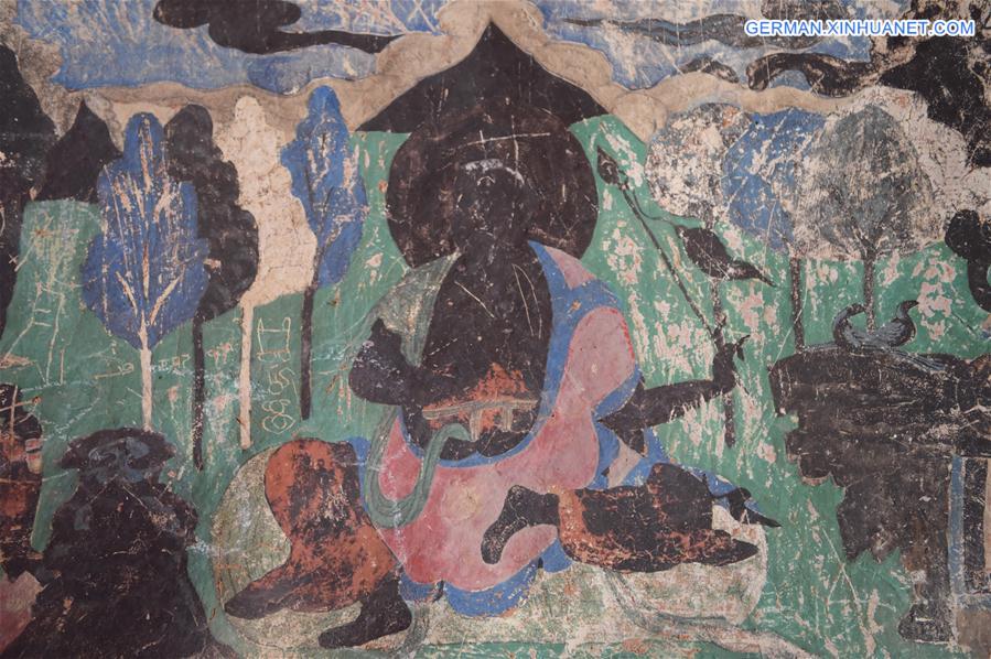 CHINA-INNER MONGOLIA-ORDOS-ARJAI GROTTOES (CN)