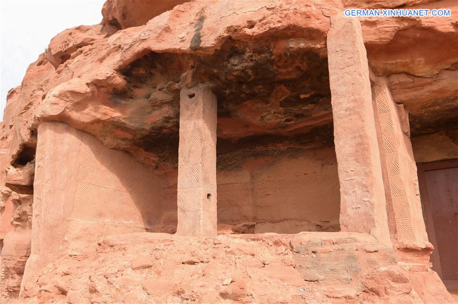 CHINA-INNER MONGOLIA-ORDOS-ARJAI GROTTOES (CN)