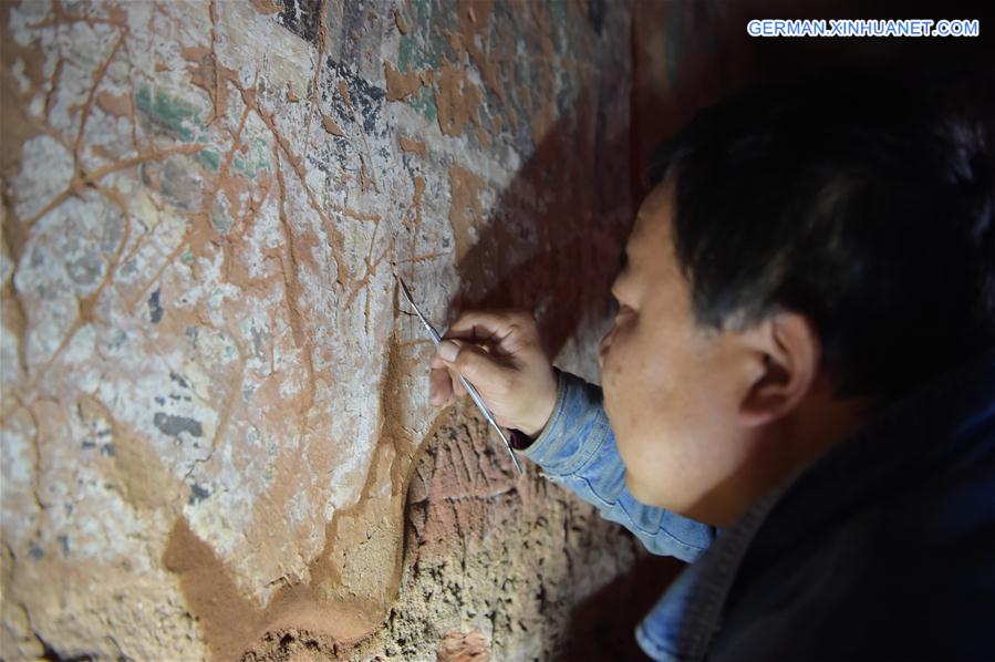 CHINA-INNER MONGOLIA-ORDOS-ARJAI GROTTOES (CN)