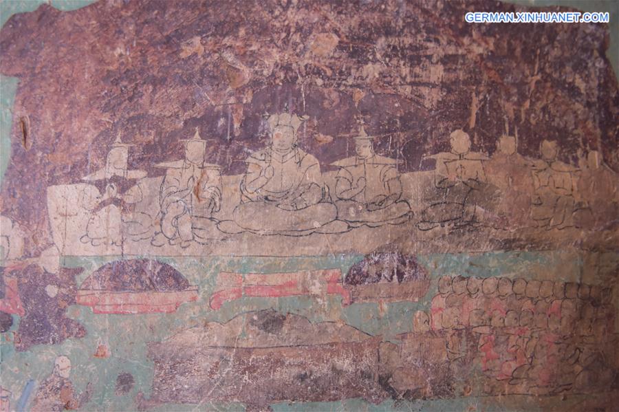 CHINA-INNER MONGOLIA-ORDOS-ARJAI GROTTOES (CN)