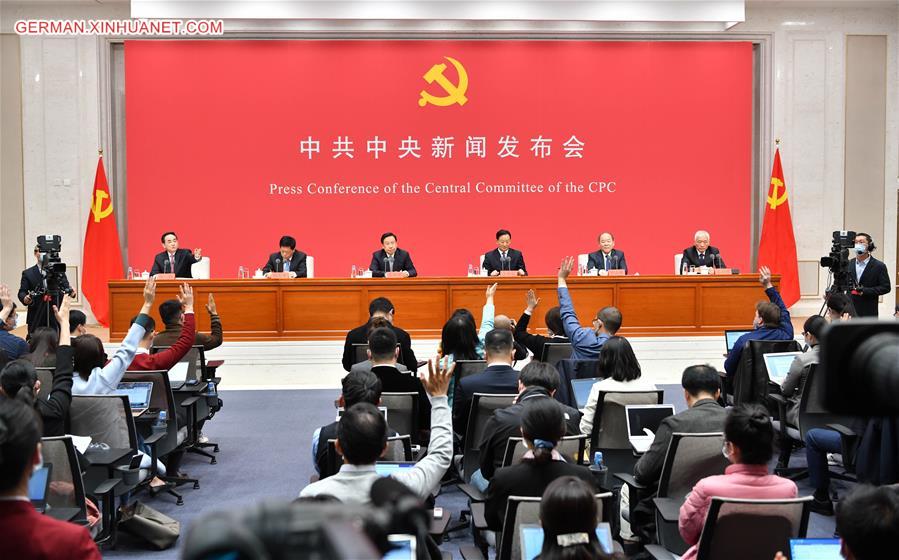 CHINA-BEIJING-CPC CENTRAL COMMITTEE-PRESS CONFERENCE (CN)