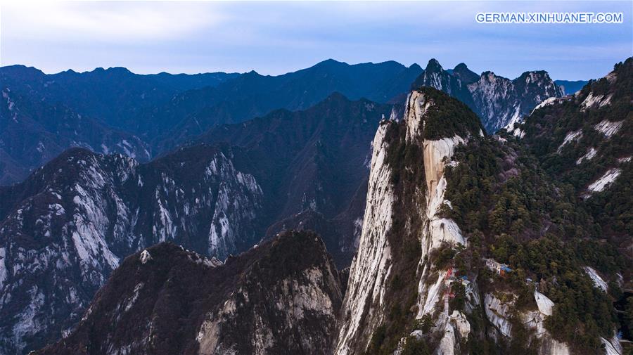 CHINA-SHAANXI-MOUNT HUASHAN-LANDSCAPE (CN)