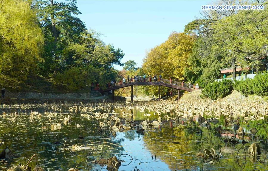 CHINA-BEIJING-SUMMER PALACE-EARLY WINTER SCENERY (CN)