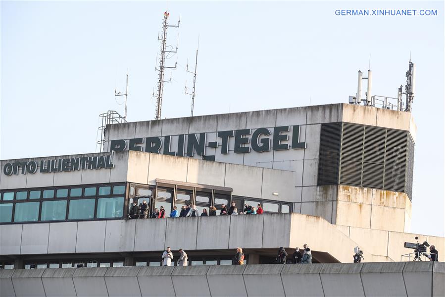 GERMANY-BERLIN-BERLIN TEGEL AIRPORT-CLOSURE