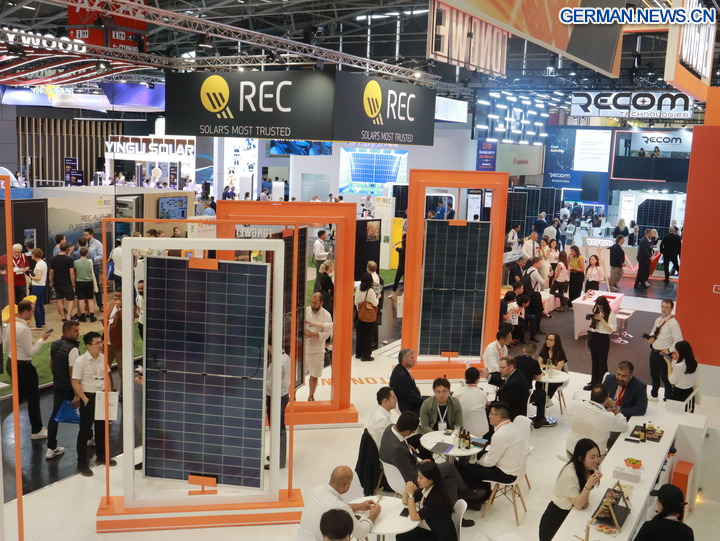 Fotoreportage Die Solarfachmesse Intersolar Europe 2024 in München