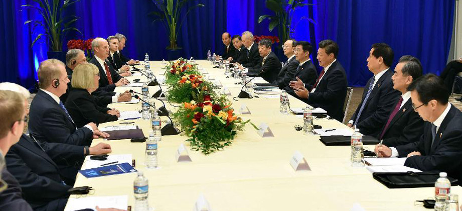 Xi Jinping trifft US- Delegierte in Seattle