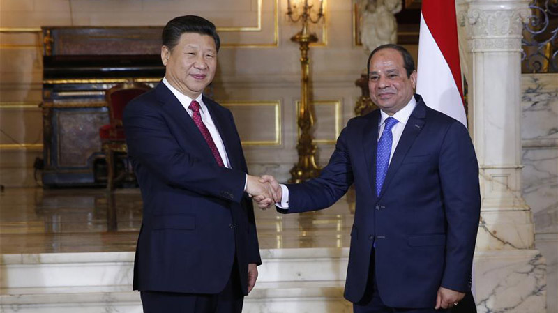 Xi Jinping führt Gespräche mit dem ägyptischen Präsidenten