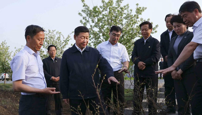 Xi Jinping auf Inspektionstour in der Provinz Heilongjiang - Erste Station ist die Stadt Yichun